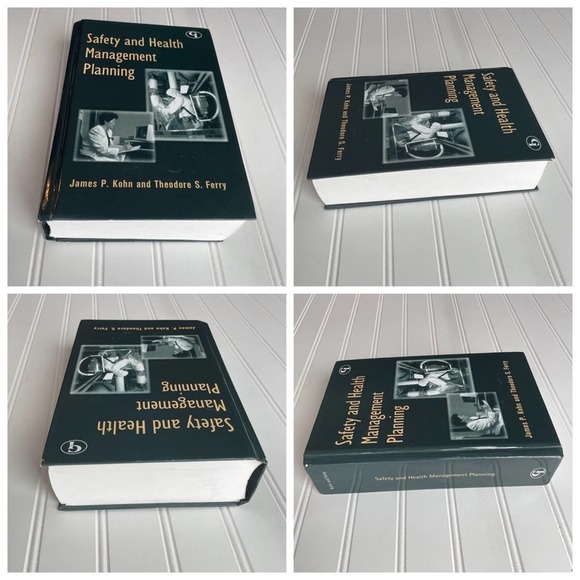 Safety and Health Management Planning Hardcover Book Kohn Ferry Rare - Picture 7 of 10